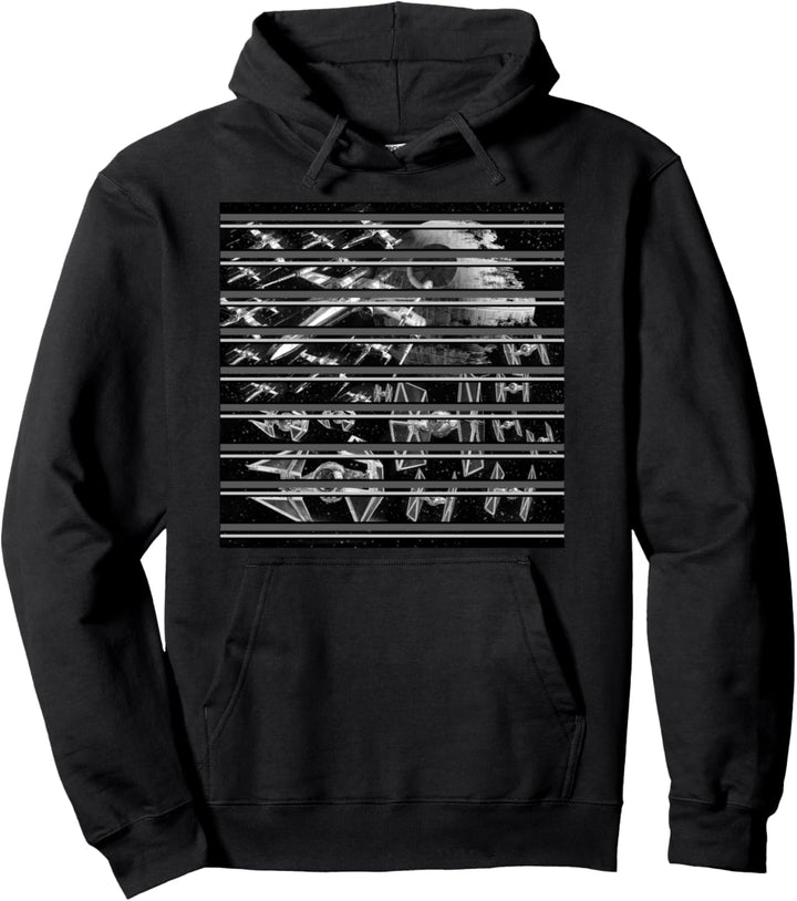 Star Wars Death Star Battle Starts Pullover Hoodie