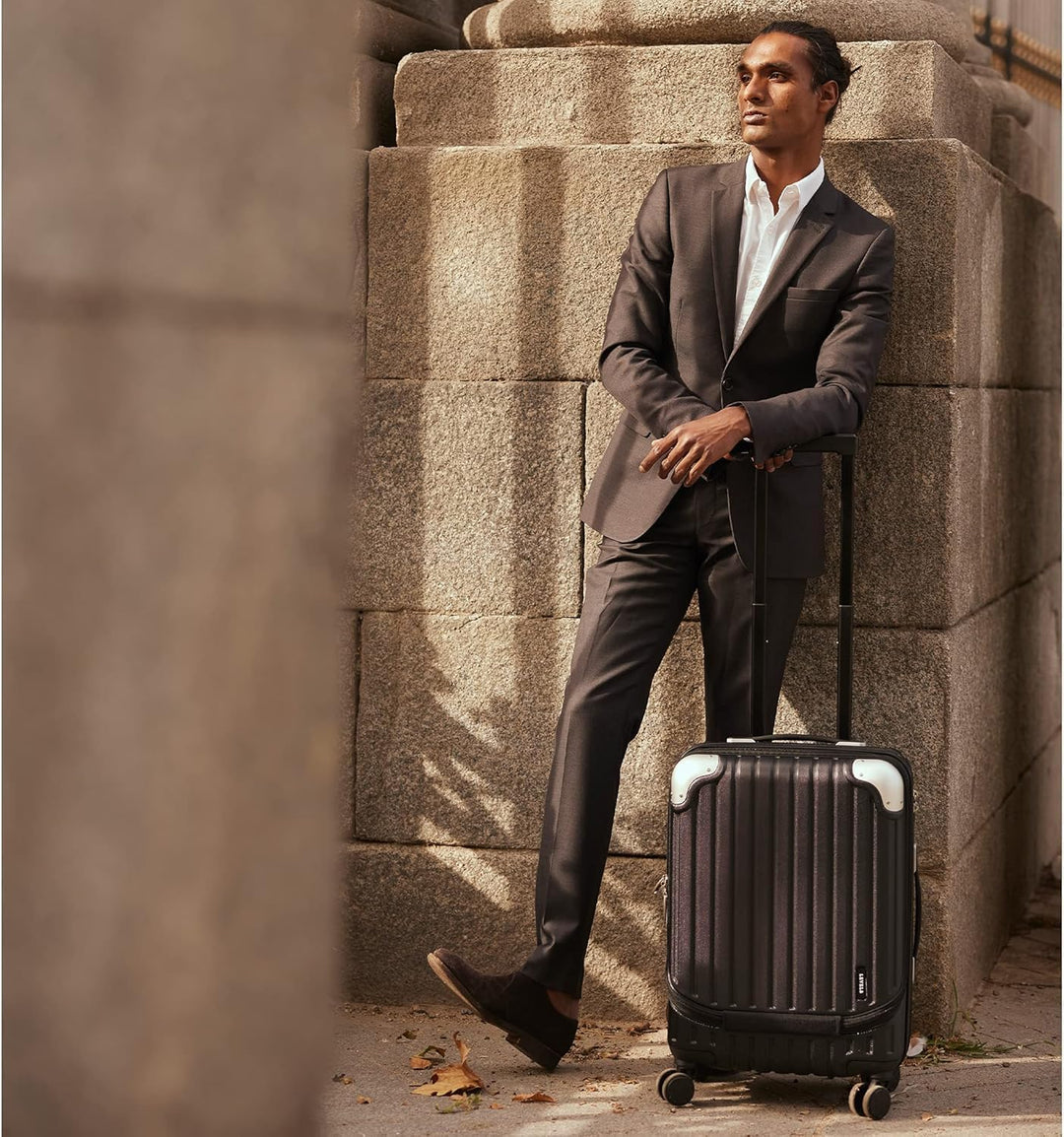 LEVEL8 Koffer Trolleys Hartschalen Leicht ABS+ PC Handgepäck Hartschalen-Koffer Trolley Rollkoffer R