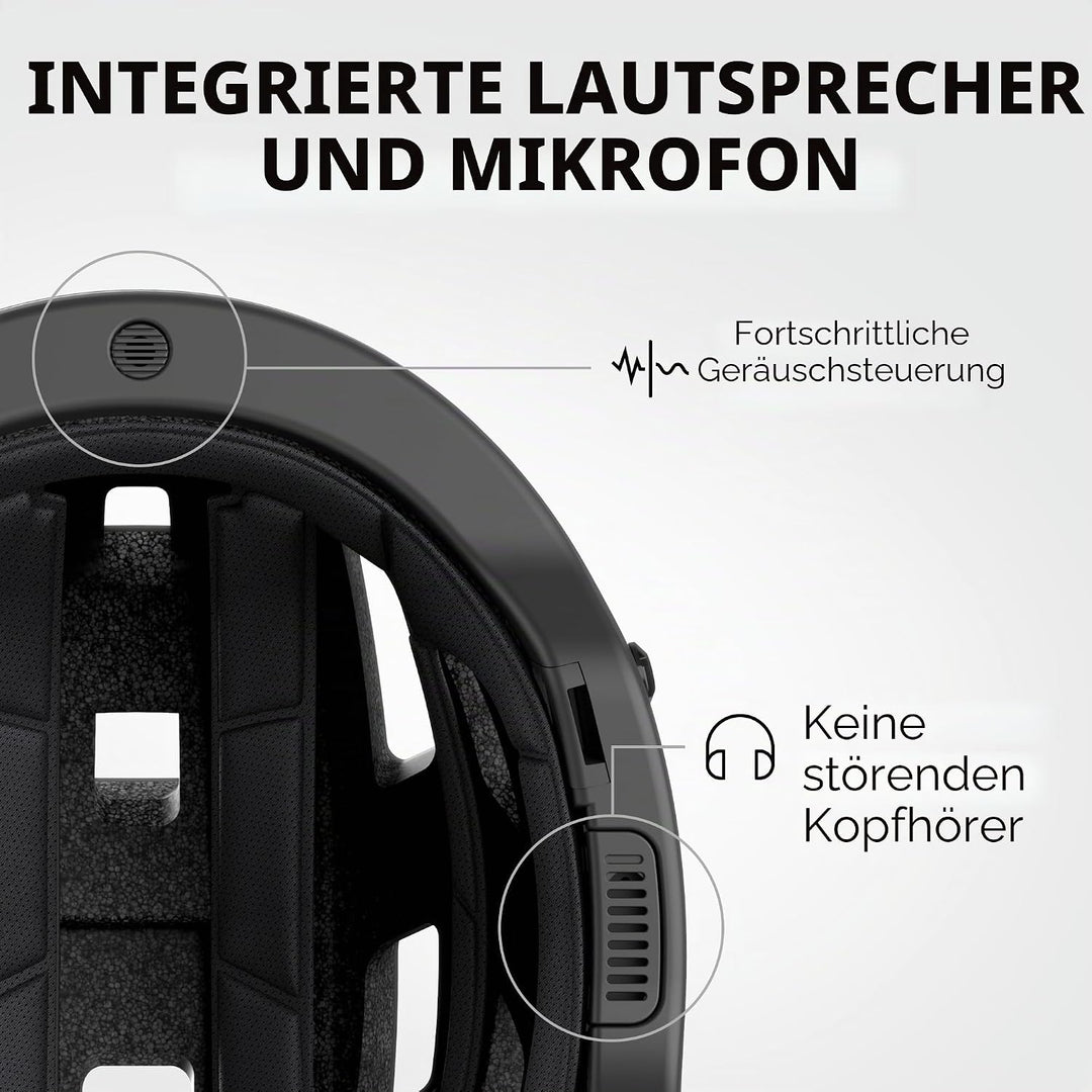 Sena M1 / M1 EVO Smart Mountainbike-Helm mit Bluetooth Gegensprechanlage und Smartphone-Konnektivitä
