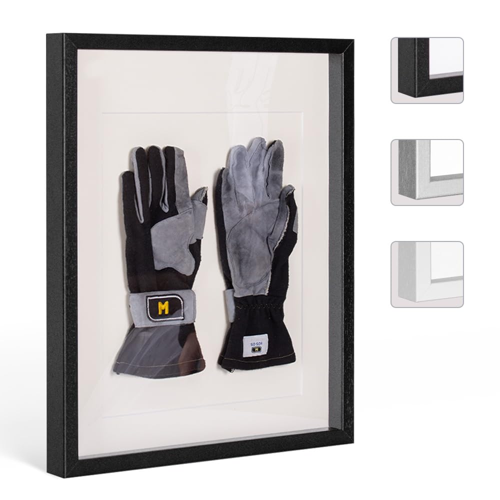 Bildershop-24 Objektrahmen Trikotrahmen Vario inkl. Bügel und Passepartout 30x60cm Schwarz (lackiert