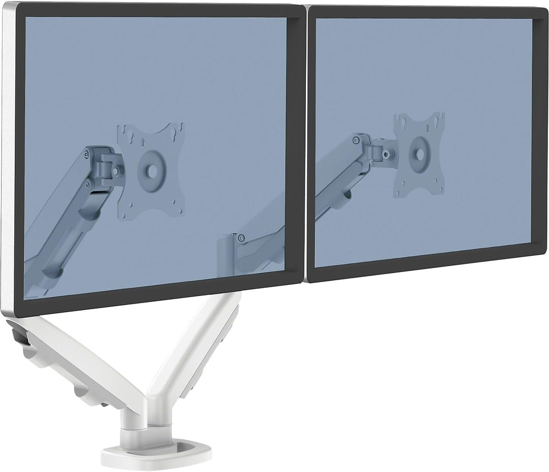 Fellowes 9683501 ESI EPPA Monitorarm doppelt weiss 39 bis 16 kg