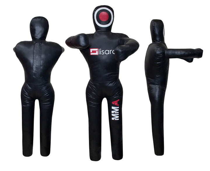 Lisaro Kunstleder - Wurfpuppe - Grappling - Dummy für MMA Kampfsport, Jiu Jitsu, Judo, Ringen, Wrest