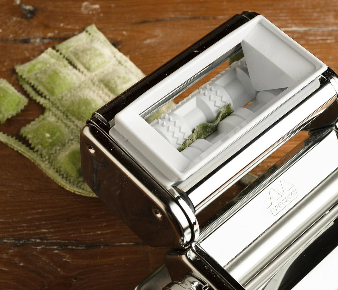 Marcato 0801500006 Raviolini Aufsatz, Silber, 7.6 x 5.1 x 17.8 cm, Ravioli