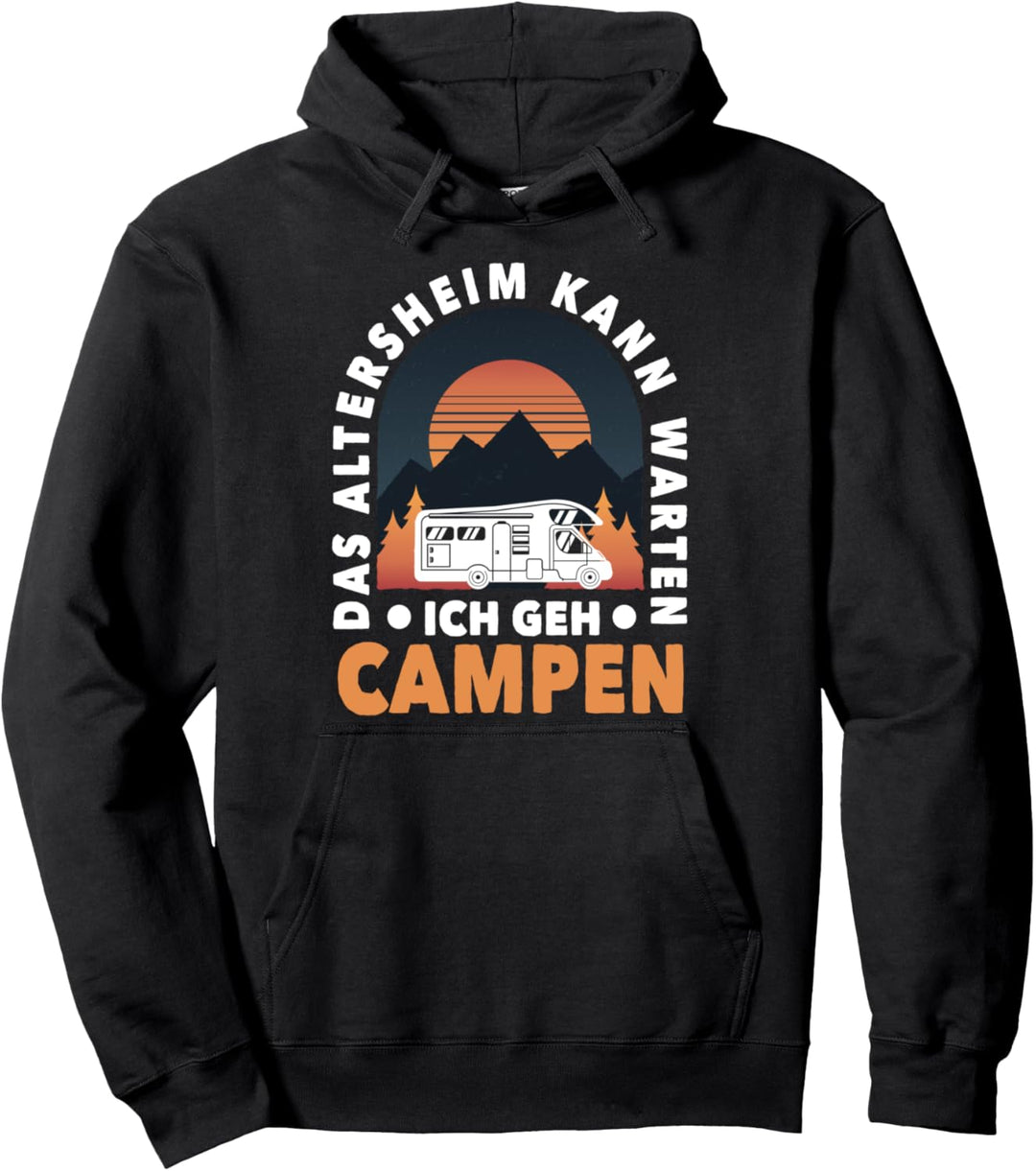 Altersheim Rentner Opa Wohnmobil Camper Geschenk Camping Pullover Hoodie