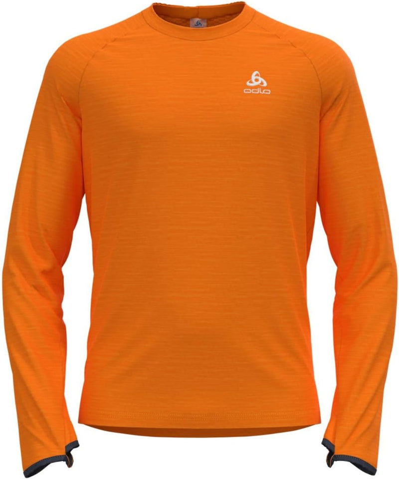 Odlo Damen Run Easy Warm_313612 Sweater (1er Pack) S Oriole Melange, S Oriole Melange