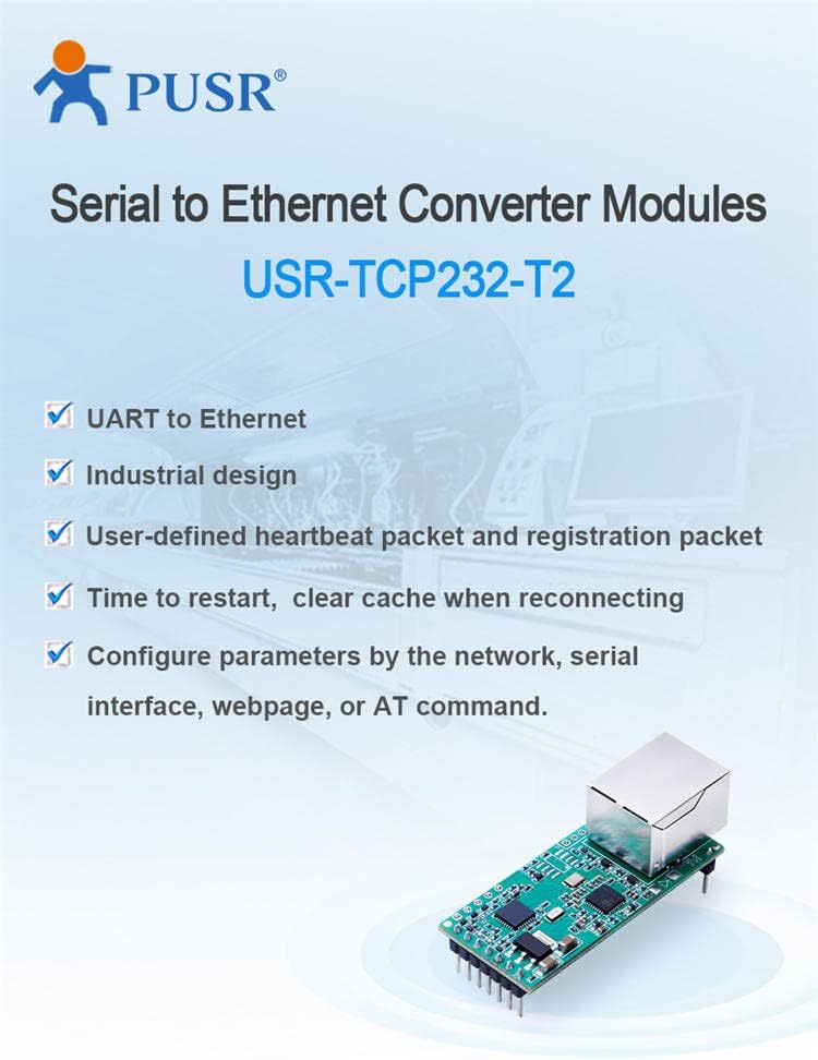 【Preis für 4 STK Seriell zu RJ45 Modul UART TTL zu Ethernet TCPIP Konverter unterstützen DHCP Und DN