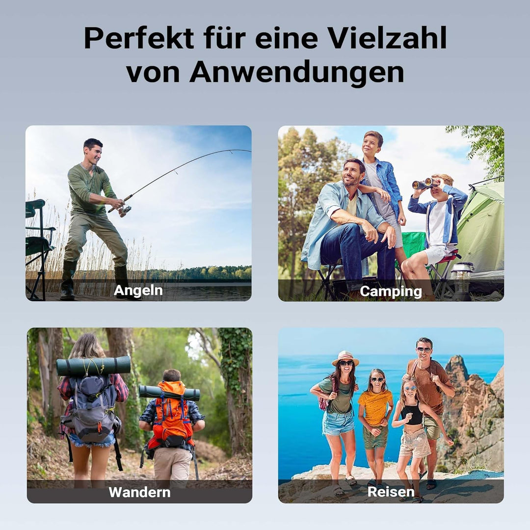 Wiltec Universalkoffer 54,5 x 32,4 x 21,5 cm, wasserdichter Transportkoffer mit Rollen, Schutzkoffer