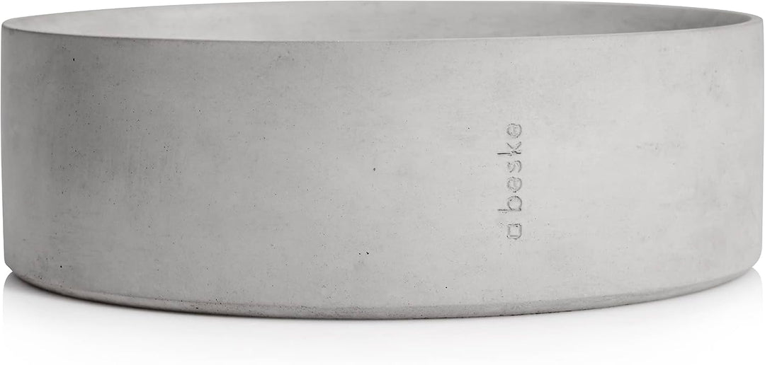 Beske-Manufaktur Beton Schale Cavus | Grösse Ø17,5cm, h6cm | 100% Handarbeit Made in Germany | zeitl