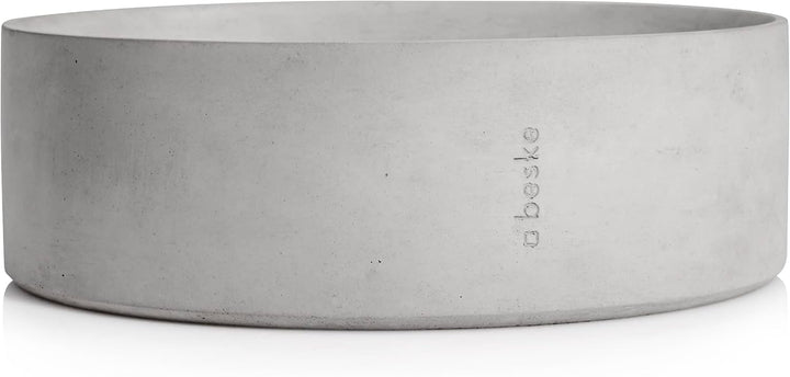 Beske-Manufaktur Beton Schale Cavus | Grösse Ø17,5cm, h6cm | 100% Handarbeit Made in Germany | zeitl