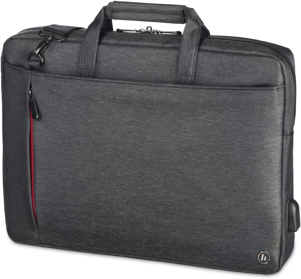 Hama Unisex Manchester Notebook Tasche (1er Pack) 15,6'' / 40 cm Schwarz, 15,6'' / 40 cm Schwarz