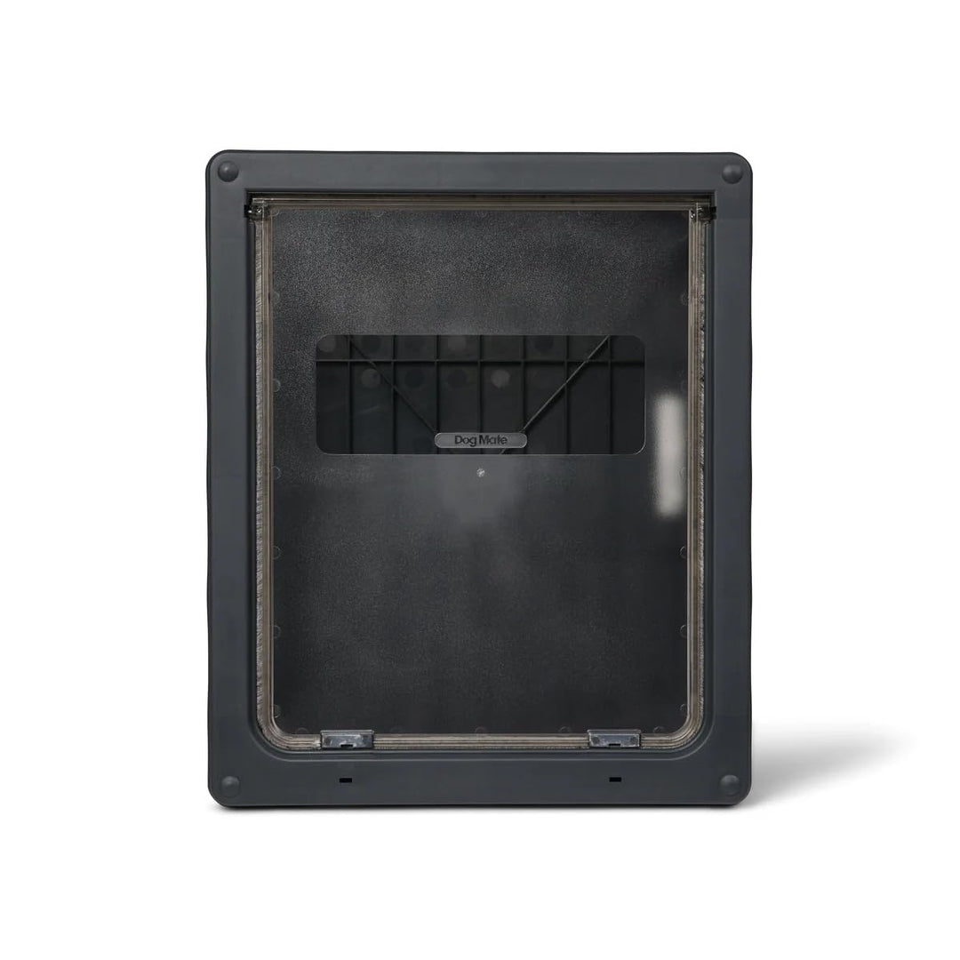 Dog Mate Abschliessbare Hundeklappe Gross (216G) – Klappe für grosse Hunde/Katzen, für UPVC, Wand &amp;