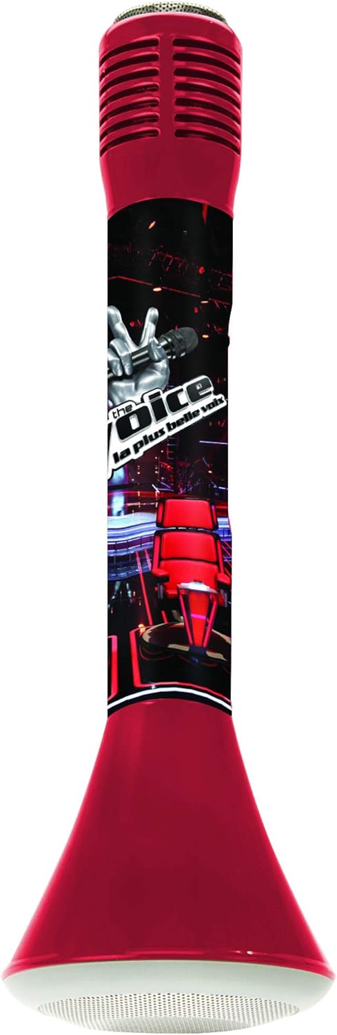 Lexibook - The Voice - Karaoke Micro Star Bluetooth® mit Stimmwechselfunktion, Mikrofon zum Singen,