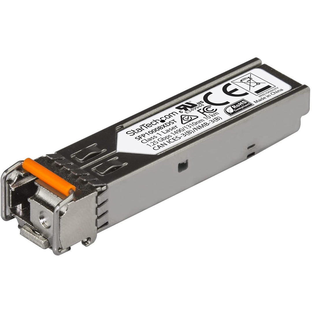 StarTech.com MSA konformes Gigabit Glasfaser SFP Transceiver 1000Base-BX (Downstream) - Single Mode