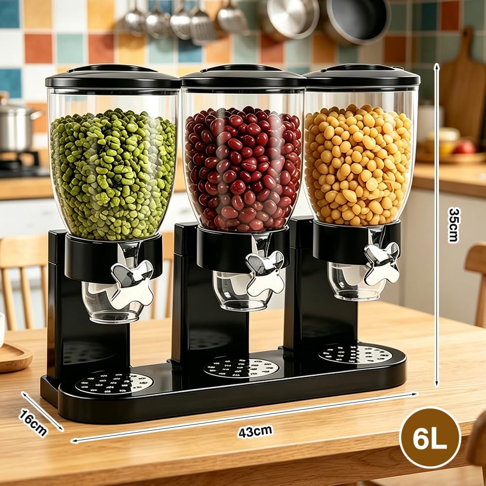Cereal Dispenser, Luftdichter MüSlispender FüR Die Organisation Cornflakes Spender Des KüChenvorrats