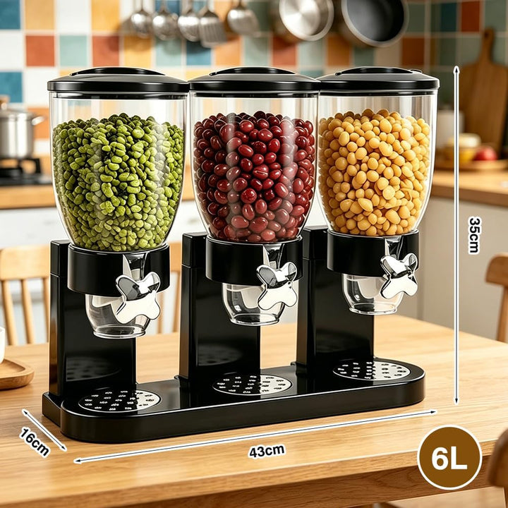 Cereal Dispenser, Luftdichter MüSlispender FüR Die Organisation Cornflakes Spender Des KüChenvorrats
