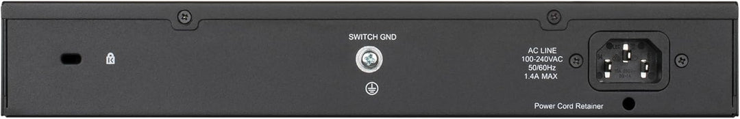 D-Link DGS-1100-24PV2/E 24-Port Gigabit PoE Smart Switch (24 x 10/100/1000 Mbit/s, Davon 12 PoE-Port