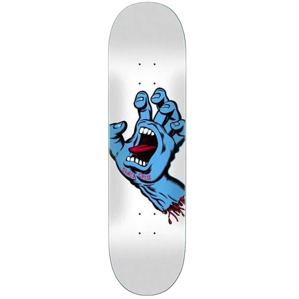 Santa Cruz Screaming Hand Skateboard Deck 8.25 inch, Keine Farbe 8.25" x 31.8"