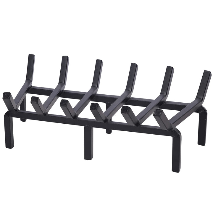 TwentyNext Kaminrost 50,8 cm Heavy Duty Solid Steel Feuerrost Holz Holzregal Ofen Kaminholzhalter fü