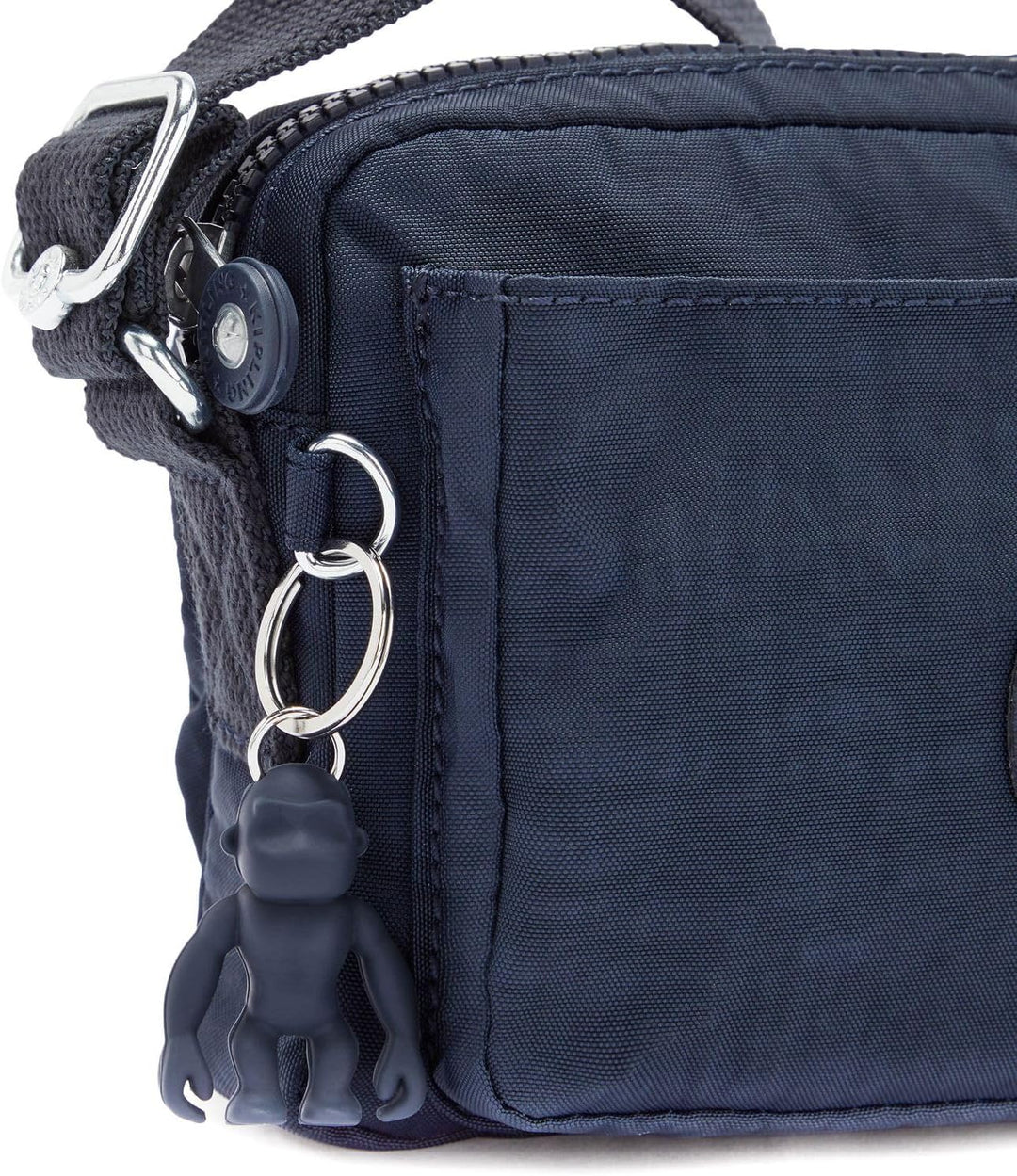 Kipling Damen Abanu Crossbody, Blue Bleu 2, 7.5x20x13.5 cm EU, Blue Bleu 2