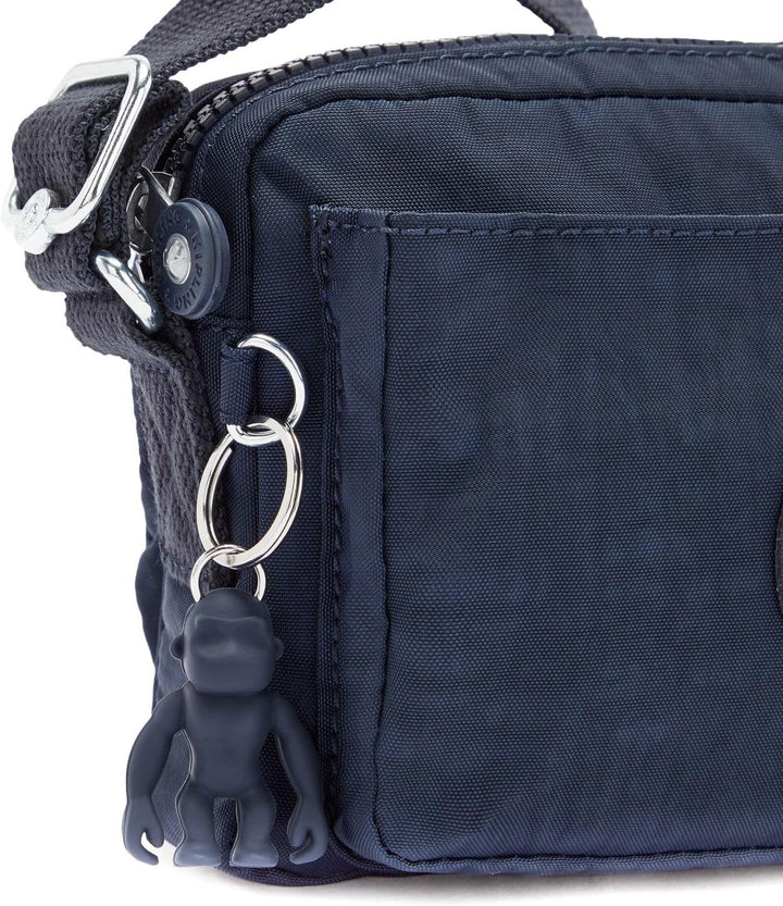 Kipling Damen Abanu Crossbody, Blue Bleu 2, 7.5x20x13.5 cm EU, Blue Bleu 2