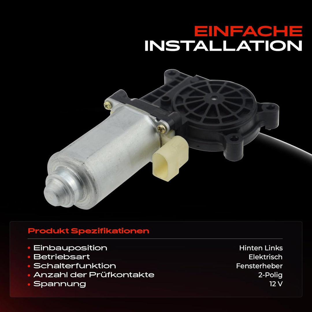 Fensterhebermotor für E46 316i 318i 320i 323i 325i 328i 330i 325xi 330xi 318d 320d 330xd Limousine K