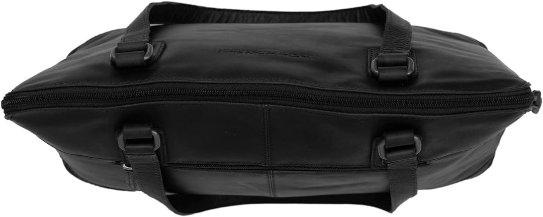 The Chesterfield Brand Flint Schultertasche Leder 37 cm black