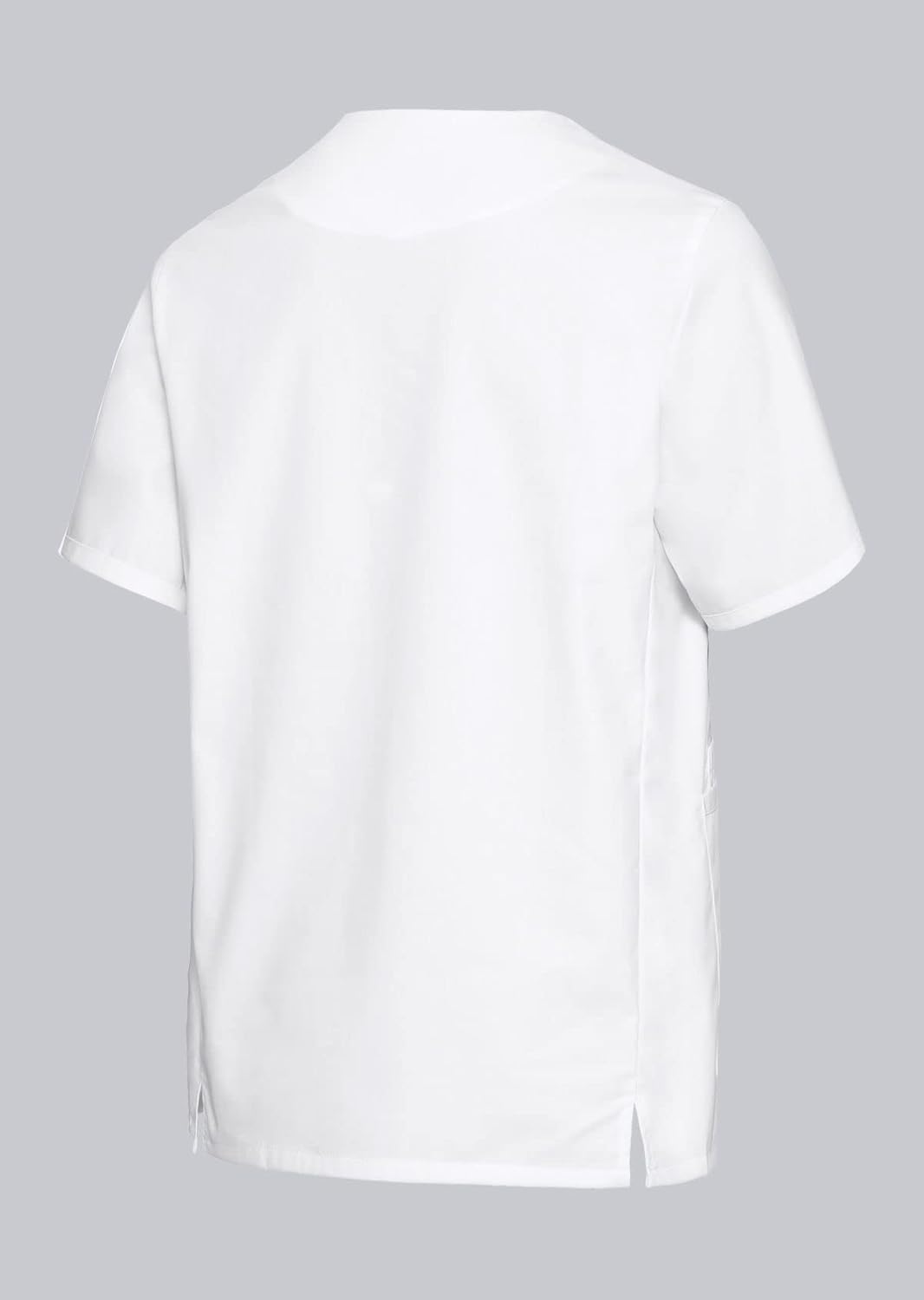 BP 1765-684-0021-2XLn Unisex Kasack, Superleichter Stoff, 150,00 g/m² Stoffmischung mit Stretch, wei