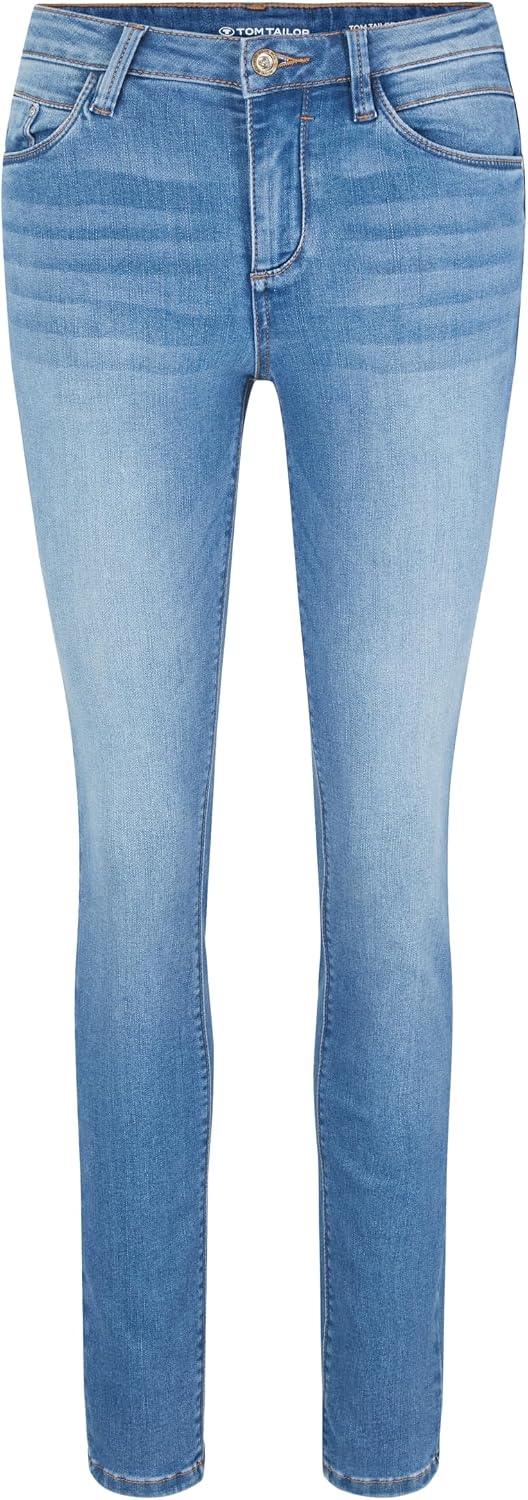 TOM TAILOR Damen Alexa Skinny Jeans 25W / 30L 10281 - Mid Stone Wash Denim, 25W / 30L 10281 - Mid St