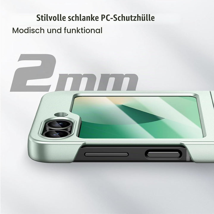 Doeshine für Samsung Galaxy Z Flip 7 FE/Z Flip 6 Hülle Mag Safe, Displayschutzfolie, Ultra Dünn, Lig