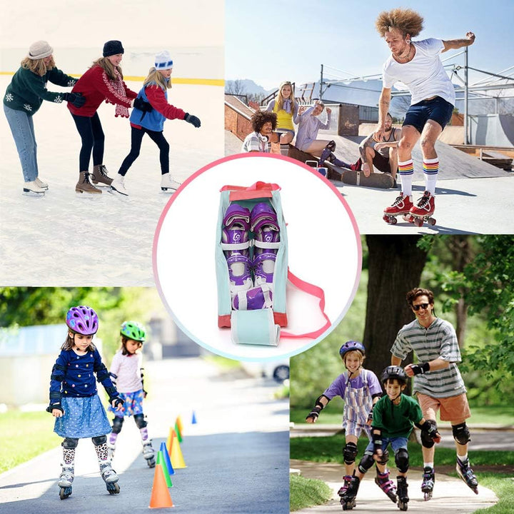 Inliner Tasche, Skischuhtasche Tasche Kinder, Rollschuhe Tasche, Tasche für Inliner, Tasche Schlitts