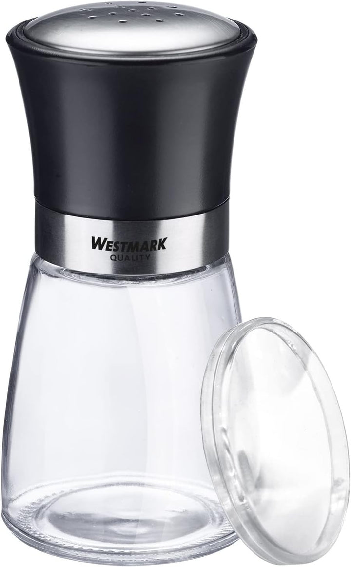 Westmark Gewürzstreuer-Display, Inhalt: 6 Stück, Mit Aromadeckel, Feines Lochbild, Fassungsvermögen: