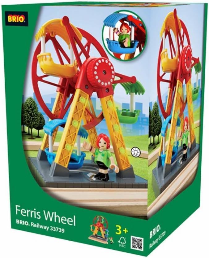 BRIO 33739 - Riesenrad mit Blinklicht