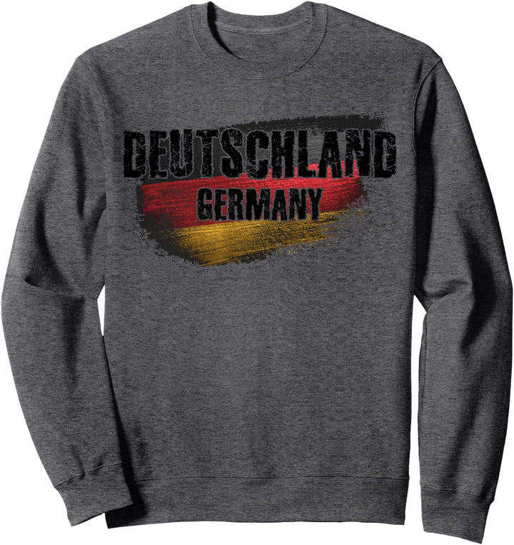 Deutschland, Deutsche Flagge Grunge Sweatshirt