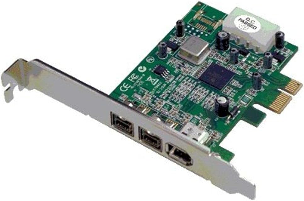 DAWICONTROL DC-FW800 PCIe Blister 2xFireWire 800 1394b 1xFireWire 400 1394a PCI-Express x1 Controlle