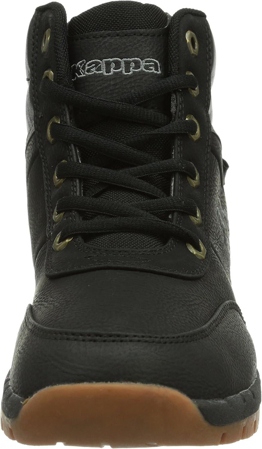 Kappa Unisex Kinder Bright Mid Hohe Sneakers 36 EU Schwarz 1111 Black, 36 EU Schwarz 1111 Black