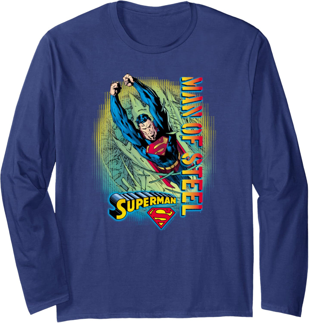 Superman Breakthrough Langarmshirt