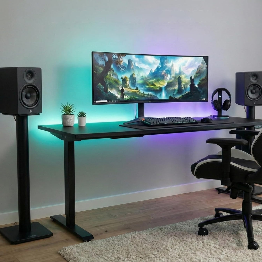 Sonorous - SP100/60 Schwarz - Paar Füsse für Lautsprecher von 60 cm Höhe.