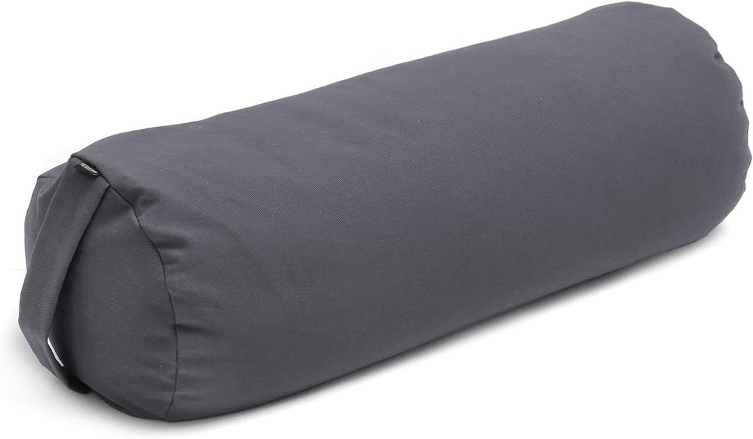 Yogistar Yoga-Bolster Yin - Standard - Rund graphit, graphit