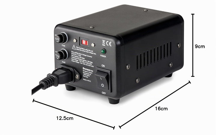 Bronson++ TI 200 110 Volt USA Spannungswandler Ringkern-Transformator 200 Watt - In: 110V oder 220V