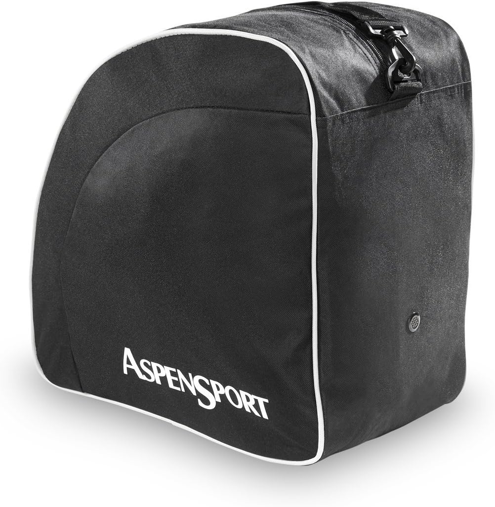 AspenSport Skitaschen Set Rucksack, schwarz, 43 x 27 x 5 cm, 50 Liter