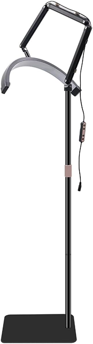 LED Halbmond Beauty Light Farbtemperatur 3000K-6000K Schwenkbar stabile Stand & Telefonhalterung Sch
