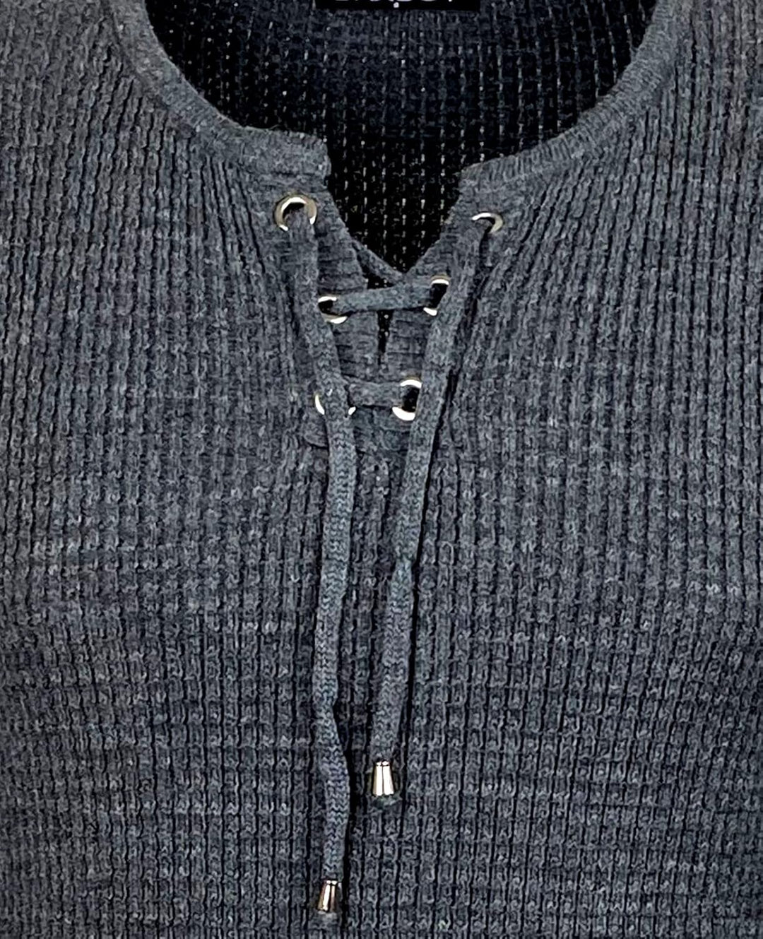 Baxboy Herren Pullover Slim Fit Rundhals Strick-Pullover Rundkragen Moderner Longsleeve in Feinstric