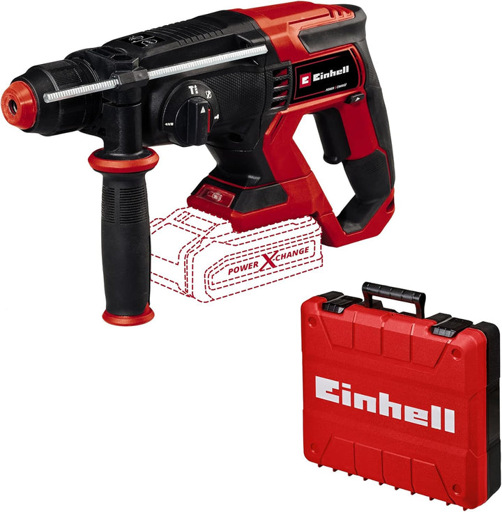 Einhell Akku-Bohrhammer TE-HD 18/20 Li-Solo Power X-Change (18 V, 1.8 J, 20 mm Bohrleistung in Beton