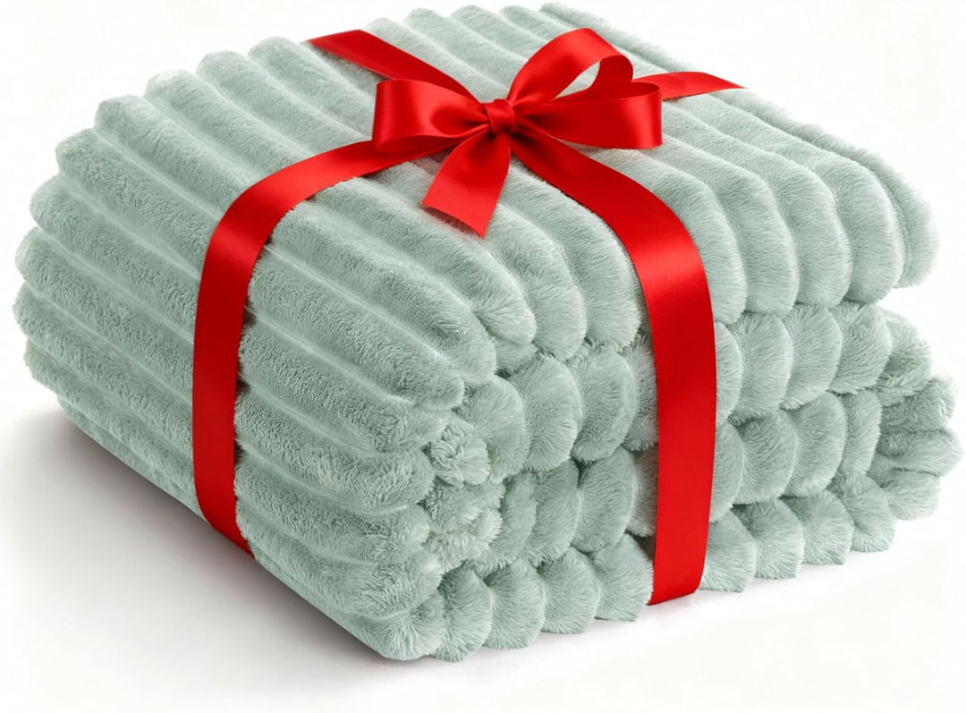 WAVVE Kuscheldecke Flauschig Decke, Fleecedecke, Sofadecke, Couchdecke, Weiche Flanell Wohndecke für