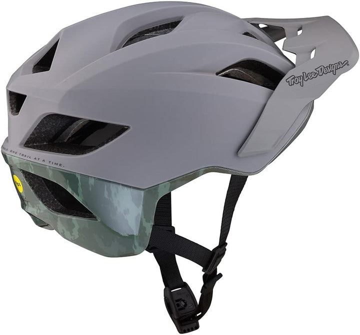Troy Lee Designs Flowline SE MIPS Helm grau/grün M/L | 57-59cm, M/L | 57-59cm