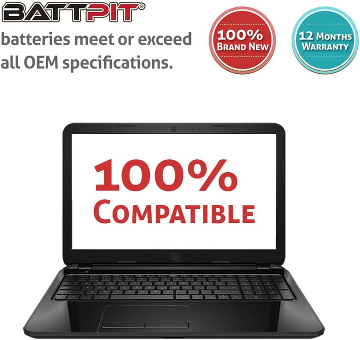 Battpit Laptop Akku für Lenovo L12N4E01 L12S4E01 L12S4A02 L12L4A02 L12L4E01 L12M4A02 Z50-70 S510p G4