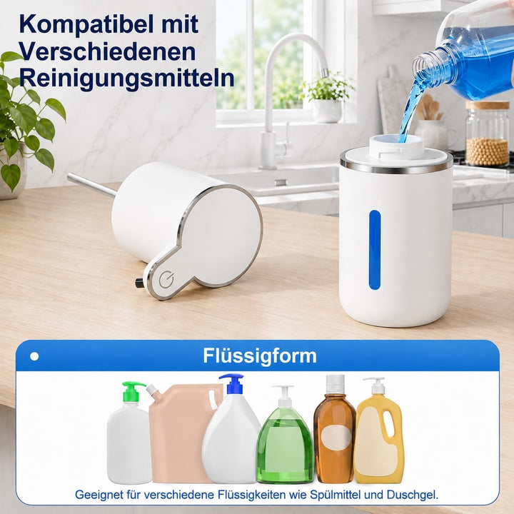 Amyzavls Seifenspender Automatisch für Flüssigetyp, Wandbefestigung Berührungslos Elektrischer Seife