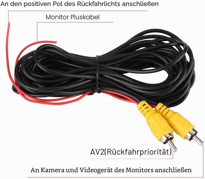 Rückfahrkamera, wasserdichte Nachtsicht 170 ° Rückfahrkamera für C-Klasse E CLS W203 W211 W219