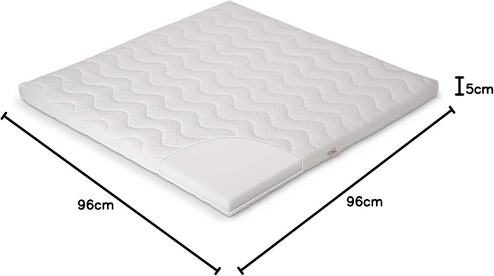 FabiMax 2452 Matratze CLASSIC für Laufgitter 100x100 Classic 96x96 cm (1er Pack), Classic 96x96 cm (