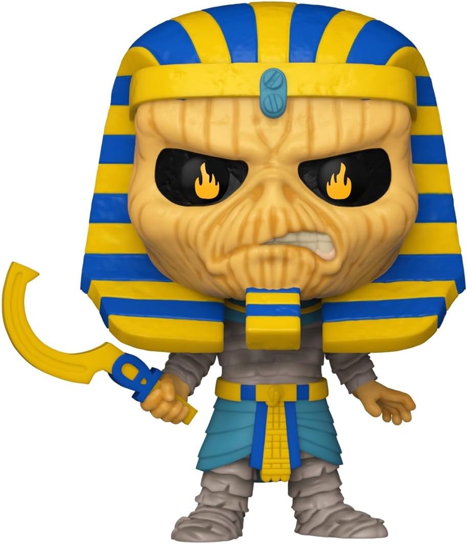 Funko Pop! Rocks: Iron Maiden - Pharaoh Eddie - Pharoah - Vinyl-Sammelfigur - Geschenkidee - Offizie